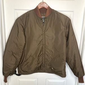 Vintage Men's 10x Hunting Bomber Jacket Sz XL Thinsulate Outdoor Work Barn Chore